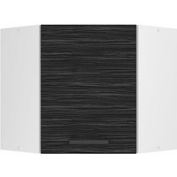 Hängeschrank Küche, Küchenschränke sgn. Breite 60 cm. Oberschrank mit 1 Tür, Küchenhängeschränke, Wandschrank Hängend, Königliches Ebenholz - Belini von BELINI