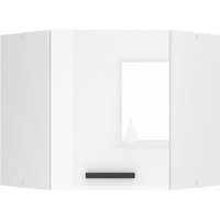 Hängeschrank Küche, Küchenschränke sgn. Breite 60 cm. Oberschrank mit 1 Tür, Küchenhängeschränke, Wandschrank Hängend, Weiß Hochglanz - Belini von BELINI