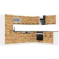 Küchenzeile Küchenblock Küche L-Form Julie Küchenmöbel mit Griffe, Einbauküche ohne Elektrogeräten mit Hängeschränke und Unterschränke, ohne Küchenzeile Küchenblock Küche L-Form Julie Küchenmöbel mit Griffe, Einbauküche ohne Elektrogeräten mit Hängeschränke und Unterschränke, ohne von BELINI