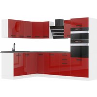 Küchenzeile Küchenblock Küche L-Form Melanie Küchenmöbel mit Griffe, Einbauküche ohne Elektrogeräten mit Hängeschränke und Unterschränke, mit Küchenzeile Küchenblock Küche L-Form Melanie Küchenmöbel mit Griffe, Einbauküche ohne Elektrogeräten mit Hängeschränke und Unterschränke, mit von BELINI