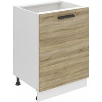 Unterschrank Küche, Küchenunterschrank 60 cm Breite. sd Küchenunterschrank ohne Arbeitsplatte. Küchenschrank mit 1 Tür, Sonoma-Eiche - Belini Unterschrank Küche, Küchenunterschrank 60 cm Breite. sd Küchenunterschrank ohne Arbeitsplatte. Küchenschrank mit 1 Tür, Sonoma-Eiche - Belini von BELINI