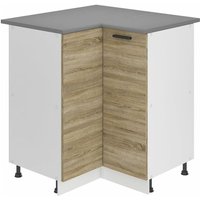 Unterschrank Küche, Küchenunterschrank 90 cm Breite. snp Küchenunterschrank mit Arbeitsplatte. Eckschrank Küche mit 1 Tür, Sonoma-Eiche - Belini Unterschrank Küche, Küchenunterschrank 90 cm Breite. snp Küchenunterschrank mit Arbeitsplatte. Eckschrank Küche mit 1 Tür, Sonoma-Eiche - Belini von BELINI