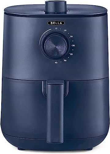 BELLA 3 l Manuelle Heißluftfritteuse, ölfreies Frittieren, Spülmaschinenfeste Antihaft-Pfanne und Frittiergestell für Einfache Reinigung, mattblau BELLA 3 l Manuelle Heißluftfritteuse, ölfreies Frittieren, Spülmaschinenfeste Antihaft-Pfanne und Frittiergestell für Einfache Reinigung, mattblau von Bella