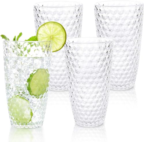 BELLAFORTE - Bruchsichere Tritan-Trinkgläser, hoch, transparent, Laguna Beach Trinkgläser – spülmaschinenfeste Kunststoffgläser – unzerbrechliche Gläser für den Innen- und Außenbereich, BPA-frei BELLAFORTE - Bruchsichere Tritan-Trinkgläser, hoch, transparent, Laguna Beach Trinkgläser – spülmaschinenfeste Kunststoffgläser – unzerbrechliche Gläser für den Innen- und Außenbereich, BPA-frei von BELLAFORTE