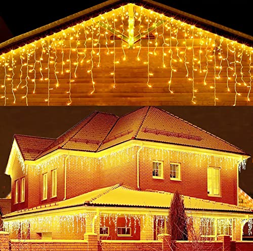 BELLALICHT Lichterkette Außen 200er/5m - LED Lichtervorhang mit Timer, IP44 wasserdicht 8 Modi für Innenausstattung Außenbereich Schlafzimmer Hochzeit Weihnachten Party BELLALICHT Lichterkette Außen 200er/5m - LED Lichtervorhang mit Timer, IP44 wasserdicht 8 Modi für Innenausstattung Außenbereich Schlafzimmer Hochzeit Weihnachten Party von BELLALICHT