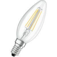LED-Lampe, Sockel: E14, Warm White, 2700 k, 4 w, Ersatz für 40-W-Glühbirne, klar, st clas b - Bellalux von BELLALUX