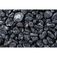Kies Nero Ebano 40 - 60 mm schwarz 25 kg Kies & Splitt von BELLAMOLI GRANULATI
