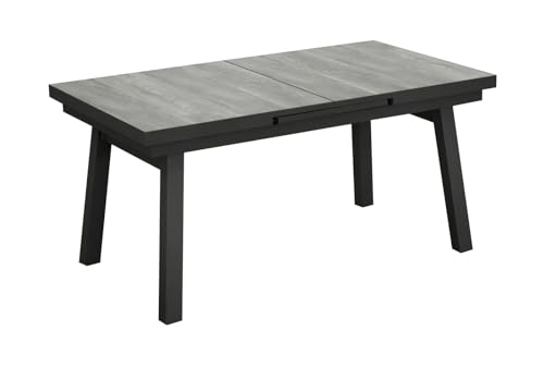 BELLAVISTA Dining-Tisch Sydney - Esstisch für Innen- und Außenbereich - Küchentisch - 160/210 x 90 x 77cm - automatisches Auszieh-System - Alurahmen pulverbeschichtet - anthrazit BELLAVISTA Dining-Tisch Sydney - Esstisch für Innen- und Außenbereich - Küchentisch - 160/210 x 90 x 77cm - automatisches Auszieh-System - Alurahmen pulverbeschichtet - anthrazit von BELLAVISTA