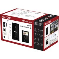 Electra Video-Türsprechanlage Kabelgebunden Komplett-Set Schwarz - Bellcome von BELLCOME