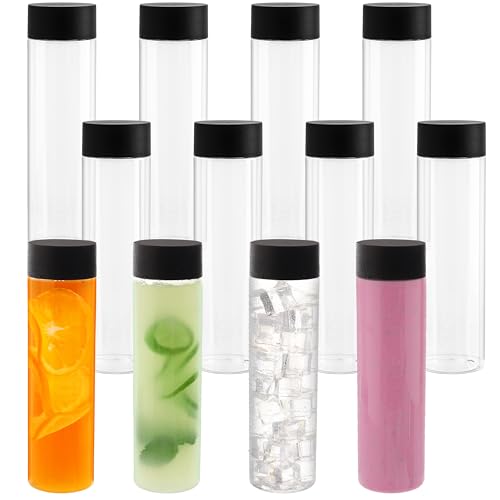 BELLE VOUS 12er Pack Plastikflaschen zum Befüllen - Smoothie Flasche PET-Flaschen mit Sicherheitsdeckel - 500ml - wiederverwendbare auslaufsichere Trinkflasche für u.a. Saft BELLE VOUS 12er Pack Plastikflaschen zum Befüllen - Smoothie Flasche PET-Flaschen mit Sicherheitsdeckel - 500ml - wiederverwendbare auslaufsichere Trinkflasche für u.a. Saft von BELLE VOUS