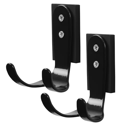 BELLE VOUS Starke Magnethaken (2er-Pack) – robuste Metall-Magnethaken für Kühlschrank, Metalltür oder Grill – Weihnachtsdekoration/Kranzaufhänger von BELLE VOUS