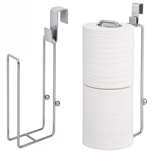 Belle Vous Toilettenpapierhalter 2er Set Silber - Selbstklebender Toilettenpapierhalter ohne Bohren - Silbener Klopapierhalter - Klopapierhalter ohne Bohren Belle Vous Toilettenpapierhalter 2er Set Silber - Selbstklebender Toilettenpapierhalter ohne Bohren - Silbener Klopapierhalter - Klopapierhalter ohne Bohren von BELLE VOUS