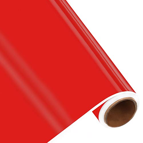 BELLE VOUS Vinylfolie Selbstklebend Rot - 30cm x 3 m - Permanente Plotterfolie zum Basteln und Dekorieren Klebefolie Scrapbooking Schablonen Cameo Stanzformen und Fahrzeugaufkleber Plotter BELLE VOUS Vinylfolie Selbstklebend Rot - 30cm x 3 m - Permanente Plotterfolie zum Basteln und Dekorieren Klebefolie Scrapbooking Schablonen Cameo Stanzformen und Fahrzeugaufkleber Plotter von BELLE VOUS