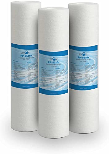 Bellerofonte Sedimentfilter Wasserfilter schmelzgeblasene 10 Zoll 5 Mikron in Polypropylen. Entfernt Sand, Rostpartikel und schwebende Verunreinigungen bis zu 5 Mikron, 3 Stücke Bellerofonte Sedimentfilter Wasserfilter schmelzgeblasene 10 Zoll 5 Mikron in Polypropylen. Entfernt Sand, Rostpartikel und schwebende Verunreinigungen bis zu 5 Mikron, 3 Stücke von BELLEROFONTE