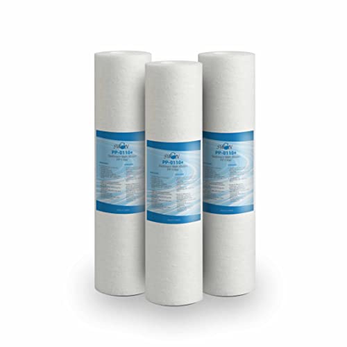 Bellerofonte Sedimentfilter Wasserfilter schmelzgeblasene Filter 10 Zoll 1 Mikron in Polypropylen. Entfernt Sand, Rostpartikel und schwebende Verunreinigungen bis zu 1 Mikron, 3 Stücke Bellerofonte Sedimentfilter Wasserfilter schmelzgeblasene Filter 10 Zoll 1 Mikron in Polypropylen. Entfernt Sand, Rostpartikel und schwebende Verunreinigungen bis zu 1 Mikron, 3 Stücke von BELLEROFONTE