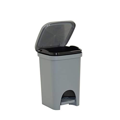 BELLI&FORTI Mülleimer mit Treteimer Colors 6 Liter grau BELLI&FORTI Mülleimer mit Treteimer Colors 6 Liter grau von BELLI E FORTI