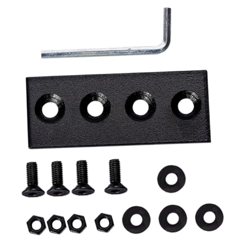 BELLIFFY Metallverbinder Flach Für Schienen Satz Aus Kohlenstoffstahl Flache Reparaturplatte Robust Und Langlebig BELLIFFY Metallverbinder Flach Für Schienen Satz Aus Kohlenstoffstahl Flache Reparaturplatte Robust Und Langlebig von BELLIFFY