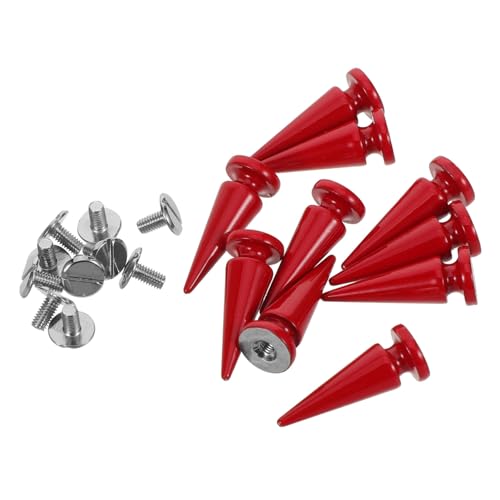 BELLIFFY 10 Stück Teiliges Baumförmige Kegelspitzen Schraubnieten aus Hochwertigem Metall Stabile Punk Rivets für DIY Lederhandwerk Kleidung Schuhe und Taschen Rostbeständig und Langlebig BELLIFFY 10 Stück Teiliges Baumförmige Kegelspitzen Schraubnieten aus Hochwertigem Metall Stabile Punk Rivets für DIY Lederhandwerk Kleidung Schuhe und Taschen Rostbeständig und Langlebig von BELLIFFY