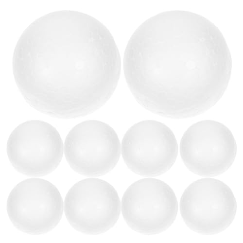 BELLIFFY 100 Stück Schaumstoffkugeln Feste Polystyrolbälle für DIY Handwerk und Hochzeitsdekoration Vielseitig Einsetzbar für Bastelprojekte und Festliche Anlässe BELLIFFY 100 Stück Schaumstoffkugeln Feste Polystyrolbälle für DIY Handwerk und Hochzeitsdekoration Vielseitig Einsetzbar für Bastelprojekte und Festliche Anlässe von BELLIFFY