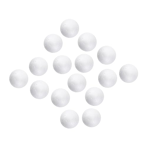 BELLIFFY 100 Stück Weiße Kugeln für Bastelarbeiten Runde DIY Balls für Hochzeiten Weihnachten Valentinstag Festdekorationen BELLIFFY 100 Stück Weiße Kugeln für Bastelarbeiten Runde DIY Balls für Hochzeiten Weihnachten Valentinstag Festdekorationen von BELLIFFY