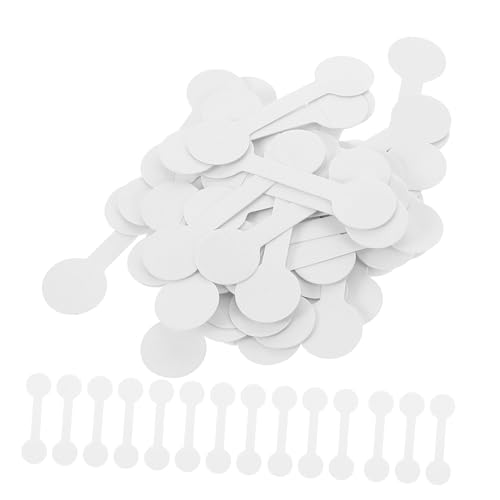BELLIFFY 100 Stück Weiße Selbstklebende Schmuck etiketten Blanko Preisschilder für Ringe Halsketten Ohrringe Langlebige Papieranhänger zum Beschriften für Einzelhandel und Boutiquen BELLIFFY 100 Stück Weiße Selbstklebende Schmuck etiketten Blanko Preisschilder für Ringe Halsketten Ohrringe Langlebige Papieranhänger zum Beschriften für Einzelhandel und Boutiquen von BELLIFFY