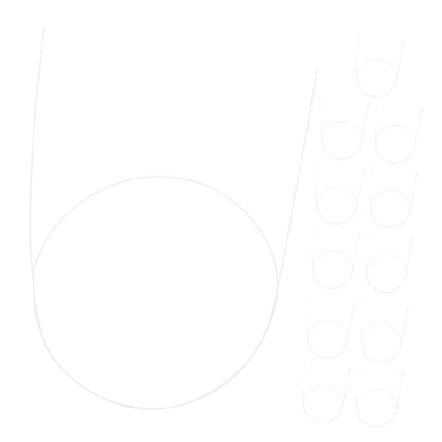 BELLIFFY 12 Stück Weiche Kunststoff Wimpern für Bastelprojekte Needle Felting Zubehör für DIY Tierfiguren und Dekorationen von BELLIFFY