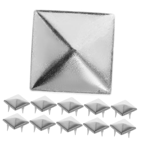 BELLIFFY 150 Stück Pyramidenförmige Metallnieten Spikes für DIY Kleidung Schuhe Taschen Schmuck Zubehör Langlebige Einfache Befestigung für Personalisierte Bastelprojekte BELLIFFY 150 Stück Pyramidenförmige Metallnieten Spikes für DIY Kleidung Schuhe Taschen Schmuck Zubehör Langlebige Einfache Befestigung für Personalisierte Bastelprojekte von BELLIFFY
