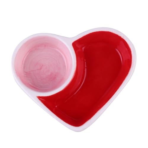 BELLIFFY Haustier Geschirr 1pc Keramik Schüssel Tiernahrung Schüssel Für Katzen Hamster Robust BELLIFFY Haustier Geschirr 1pc Keramik Schüssel Tiernahrung Schüssel Für Katzen Hamster Robust von BELLIFFY