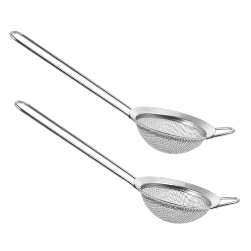 BELLIFFY 2 Stück Edelstahl Sandsieb Schaufel für Reptilien Feines Maschennetz Ergonomischer Griff Sicher Komfortabel zur Reinigung von Terrarien sandsubstraten und Exkrementen BELLIFFY 2 Stück Edelstahl Sandsieb Schaufel für Reptilien Feines Maschennetz Ergonomischer Griff Sicher Komfortabel zur Reinigung von Terrarien sandsubstraten und Exkrementen von BELLIFFY