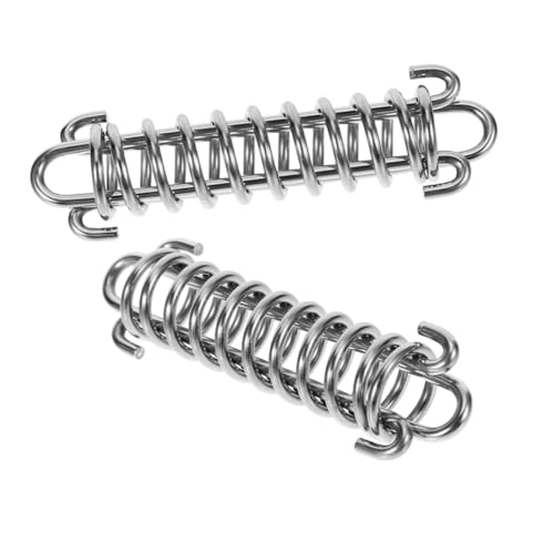 BELLIFFY 2 Stück Stoßdämpfende Hundeleinen mit Edelstahl Federung Strapazierfähig und Reißfest für Mittlere und Große Hunde für Outdoor Wandern Camping mit Sicherem Befestigungshaken BELLIFFY 2 Stück Stoßdämpfende Hundeleinen mit Edelstahl Federung Strapazierfähig und Reißfest für Mittlere und Große Hunde für Outdoor Wandern Camping mit Sicherem Befestigungshaken von BELLIFFY