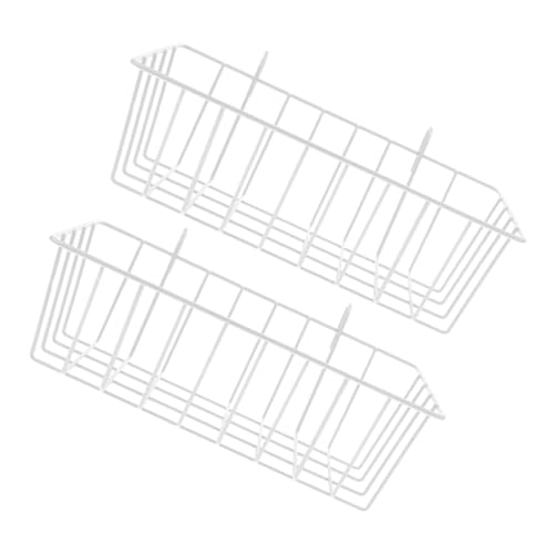BELLIFFY 2 Stück Teiliges Kaninchen heufutterspender Verschleißfest Praktisches Heuraufen Design Platzsparend für Käfige Hält Heu Sauber und Verschwendung Einfache Reinigung und Befüllung von BELLIFFY