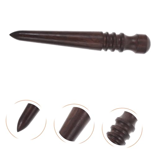 BELLIFFY 2 Stück Teiliges Lederschleif Polierwerkzeug aus Holz Robustes DIY Kantenpoliergerät für Lederhandwerk Vielseitig Einsetzbar für Verschiedene Lederarten Stärken für Kreative von BELLIFFY