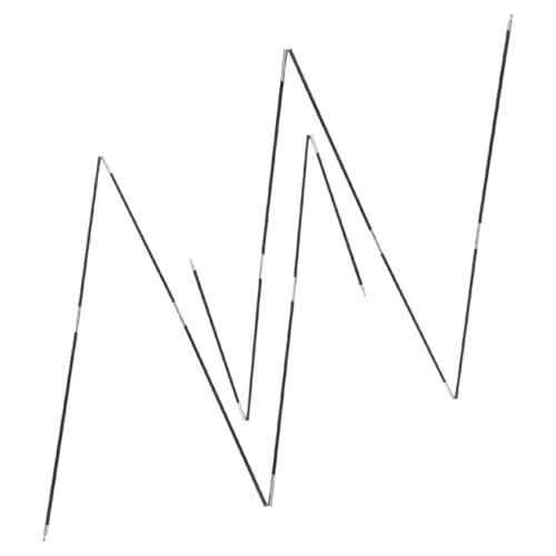 BELLIFFY 2stücke Ersatz Fiberglas Zeltstangen Vormontiert Für Campingzelte Tragbare Campingstangen Zeltstützen Für Rucksackreisen Und Outdoor-aktivitäten von BELLIFFY