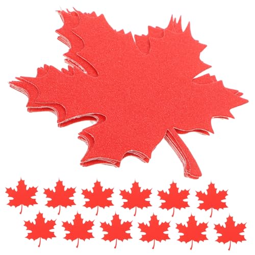 BELLIFFY 20 Stück Teiliges Glitzer Ahornblatt Papierdekor Handgeschnittene Herbstliche Frische Farben Vielseitige Dekoration für Erntedankfest Basteln Party und Rustikalen Landhausstil BELLIFFY 20 Stück Teiliges Glitzer Ahornblatt Papierdekor Handgeschnittene Herbstliche Frische Farben Vielseitige Dekoration für Erntedankfest Basteln Party und Rustikalen Landhausstil von BELLIFFY