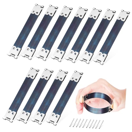 BELLIFFY 20 Stück Teiliges Metall federscharnier Flexrahmen für Handtaschen DIY Taschenzubehör Robuste Innenrahmen zum Nähen und Basteln von Geldbörsen und Handtaschen Zufällige Farbe BELLIFFY 20 Stück Teiliges Metall federscharnier Flexrahmen für Handtaschen DIY Taschenzubehör Robuste Innenrahmen zum Nähen und Basteln von Geldbörsen und Handtaschen Zufällige Farbe von BELLIFFY