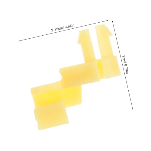 BELLIFFY 200 Stück Teiliges Türgriff Stangenclip aus Langlebigem Kunststoff Einfach zu Montierende Ersatzclips für Heckklappengriffe Kompatibel mit Camry und Weiteren Fahrzeugmodellen von BELLIFFY