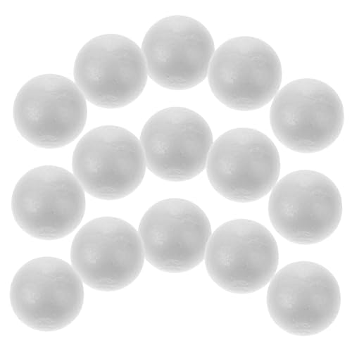 BELLIFFY 25 Stück Große Weiße Kugeln für DIY Dekorationen Basteln Hochzeiten Weihnachten und Kreative Projekte Vielseitig Einsetzbare Schaumstoffkugeln BELLIFFY 25 Stück Große Weiße Kugeln für DIY Dekorationen Basteln Hochzeiten Weihnachten und Kreative Projekte Vielseitig Einsetzbare Schaumstoffkugeln von BELLIFFY