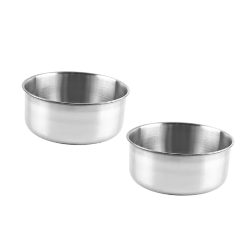 BELLIFFY Edelstahl Papageien Futternapf 2 Stück Futterspender Für Vögel Größe s Leicht Zu Reinigen Für Käfige Geeignet Für Papageien Und Kleine Vögel BELLIFFY Edelstahl Papageien Futternapf 2 Stück Futterspender Für Vögel Größe s Leicht Zu Reinigen Für Käfige Geeignet Für Papageien Und Kleine Vögel von BELLIFFY