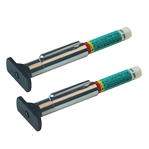 BELLIFFY Reifentiefenmesser Werkzeug 0–25 Mm Tiefenmesser Reifenprofilmesser Autoreifen-messwerkzeug Reifentester Lineal von BELLIFFY