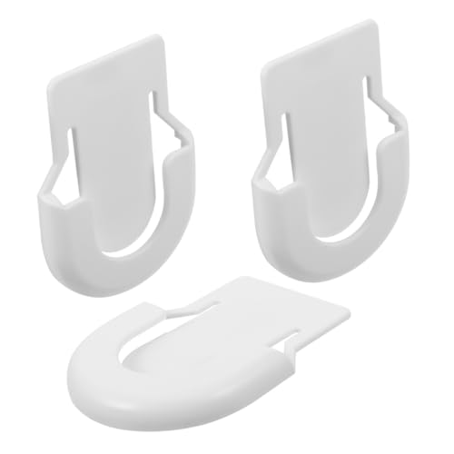 BELLIFFY 3 Stück Clip Halter Tragbar Kunststoff Hüftclip für Ärzte Medizinisches Zubehör Robust Langlebig Einfach Befestigung Weiß von BELLIFFY