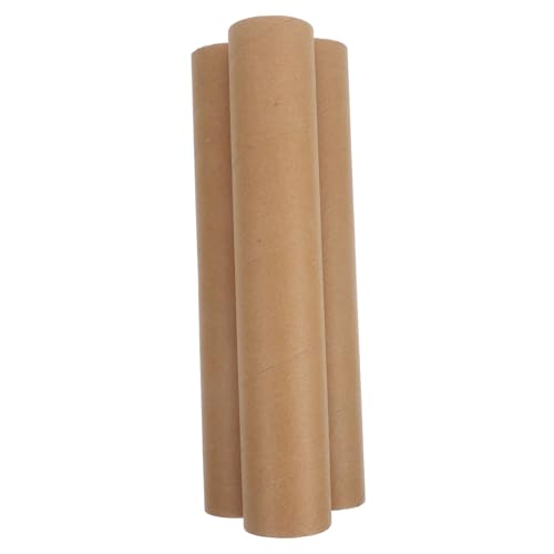 BELLIFFY 3 Stück Teiliges Blanko Papierrolle Bastelpapier Rohre Naturfarbene Papphülsen für DIY Kunstprojekte Kindergarten Kreative Bastelmaterialien BELLIFFY 3 Stück Teiliges Blanko Papierrolle Bastelpapier Rohre Naturfarbene Papphülsen für DIY Kunstprojekte Kindergarten Kreative Bastelmaterialien von BELLIFFY