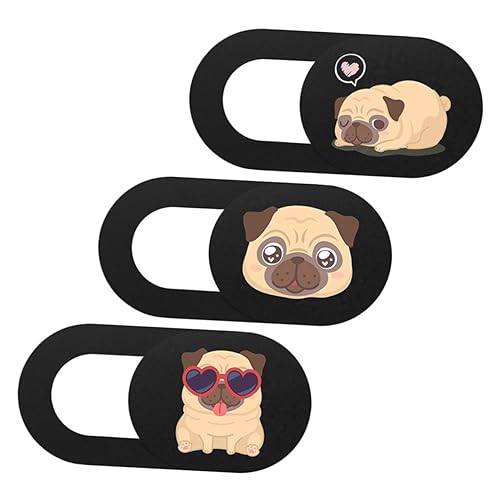 BELLIFFY Kameraabdeckung Mit Hundemuster Für Webcam Sichtschutz Leicht Und Dünn Aus Abs Schutz Für Laptops Und Computer von BELLIFFY