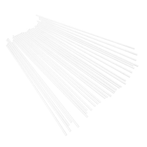 BELLIFFY 30 Stück Teiliges Acrylstäbe Transparent Leichtgewichtige Stabile Rundstäbe für Handgefertigte Figuren Cake Topper DIY Bastelmaterial BELLIFFY 30 Stück Teiliges Acrylstäbe Transparent Leichtgewichtige Stabile Rundstäbe für Handgefertigte Figuren Cake Topper DIY Bastelmaterial von BELLIFFY
