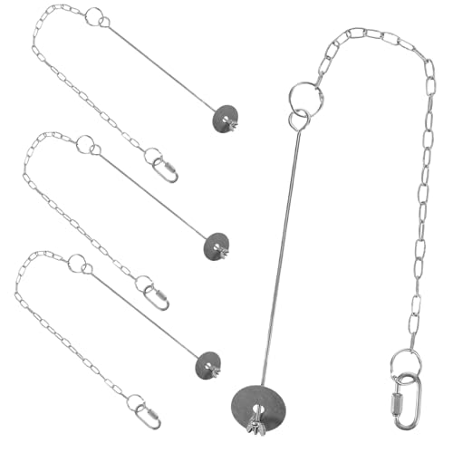 BELLIFFY 4 Stück Edelstahl Vogel Futterhalter mit Aufhängebügel Rostfrei Obst Gemüse spieße für Papageien Hühner und Mittelgroße Vögel Einfach zu Befestigen und Langlebig BELLIFFY 4 Stück Edelstahl Vogel Futterhalter mit Aufhängebügel Rostfrei Obst Gemüse spieße für Papageien Hühner und Mittelgroße Vögel Einfach zu Befestigen und Langlebig von BELLIFFY