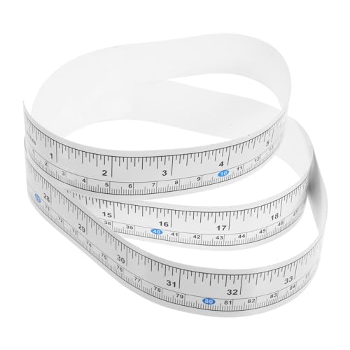 BELLIFFY 4 Stück Selbstklebendes Wasserdichtes Fischmaßband mit Doppelskala für Angelboote Leichtes Kompaktes und Faltbares Messlineal für Präzise Fischlängenmessung BELLIFFY 4 Stück Selbstklebendes Wasserdichtes Fischmaßband mit Doppelskala für Angelboote Leichtes Kompaktes und Faltbares Messlineal für Präzise Fischlängenmessung von BELLIFFY