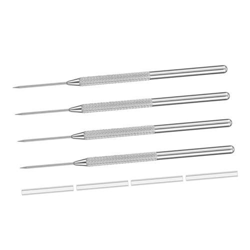 BELLIFFY 4 Stück Teiliges Aluminium feindetail werkzeugset für Polymer Clay Langlebig Leicht für Modellierung Strukturierung und Präzises Carving bei Keramik Tonskulpturen von BELLIFFY