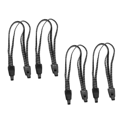 BELLIFFY 4stücke Fahrrad-Bungee-seile Fahrrad-ladungsbefestigungsseil Motorrad-gepäckseil Elastisches Seil Für Außenbereich Robustes Pp-Material Sicherer Halt Für Gepäck von BELLIFFY