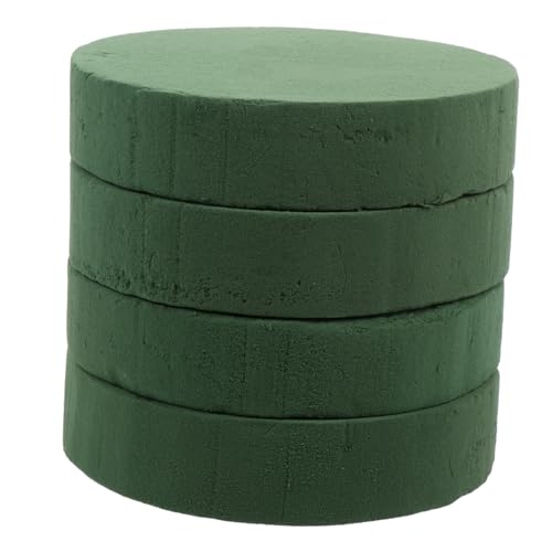 BELLIFFY 4stücke Rund Floral Schaum Blöcke Für Blumenarrangements Aus Hochwertigem Material Auslaufsicher Und Geruchsneutral Für Blumenzucht Zu Hause Geschäft BELLIFFY 4stücke Rund Floral Schaum Blöcke Für Blumenarrangements Aus Hochwertigem Material Auslaufsicher Und Geruchsneutral Für Blumenzucht Zu Hause Geschäft von BELLIFFY