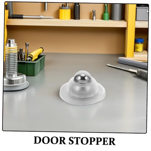 BELLIFFY 5 Sätze Magnetischer Türstopper Weiches Silikon Selbstklebend Doppelseitiger Halt Leiser Türpuffer Türfang mit Magnet für Zuhause Büro Wohnmobil Geeignet von BELLIFFY