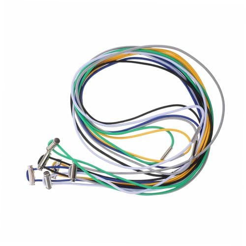 BELLIFFY 6 Stück Teiliges Große Flexible Gummibänder zur Müllsackbefestigung Wetterbeständig und Robust Geeignet für Mülleimer Verschiedener für Outdoor Einsatz bei Camping Picknick und von BELLIFFY